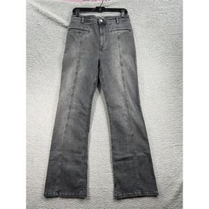 New Free People Firecracker Flare Jeans Size 29 High Rise Black Jeans